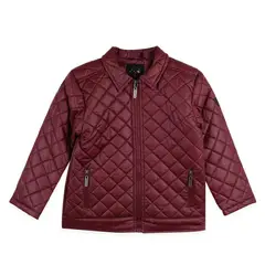PILLIN - Parka Algodón Invierno Niño Burdeo - Burdeos.