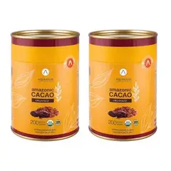 AQUA SOLAR - Pack Amazonic Cacao Polvo Orgánico Aq Certificado 2x200 Grs