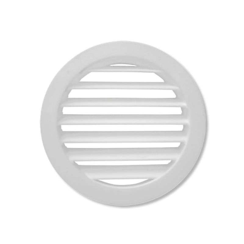 DVP - Celosía Ventilación Pvc Circular 10x10cm Blanco 50un DVP - Blanco