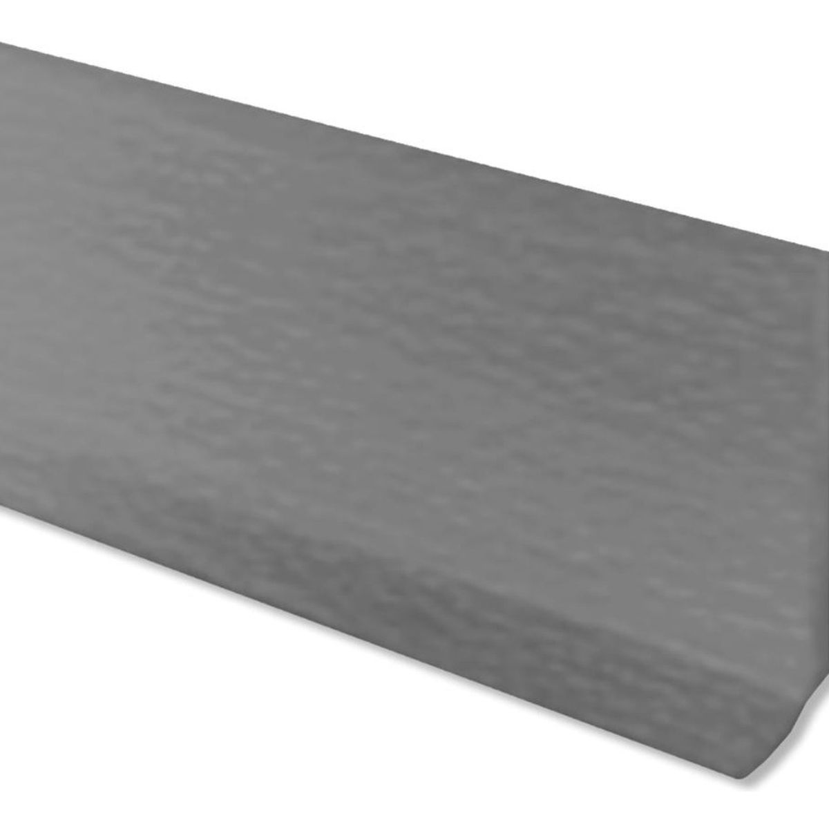 DVP - Guardapolvo Plano 4''x10mm 50mts Gris Oscuro Dvp