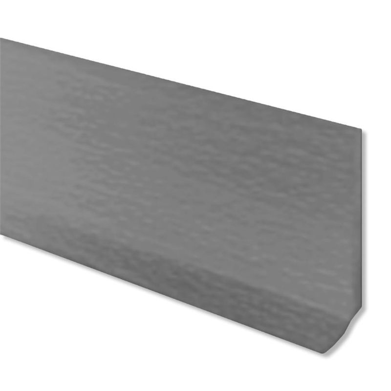 DVP - Guardapolvo Plano 4''x10mm 50mts Gris Oscuro DVP DVP