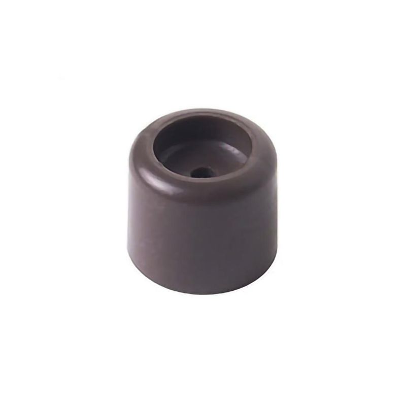 DVP - Tope de Puerta PVC Redondo 40mm Caf+AOk- 20 Unidades DVP