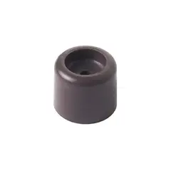 DVP - Tope de Puerta PVC Redondo 40mm Caf+AOk- 20 Unidades