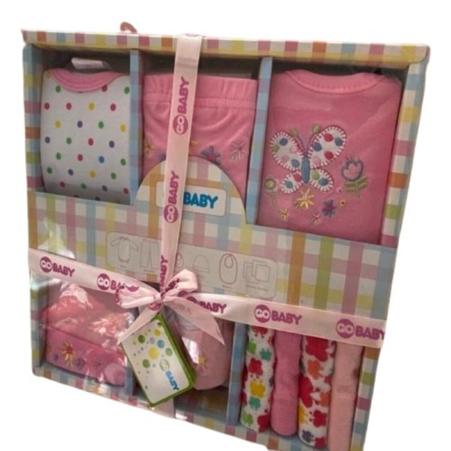 MUNDINFANS - Set Bebe 10 Piezas rosado