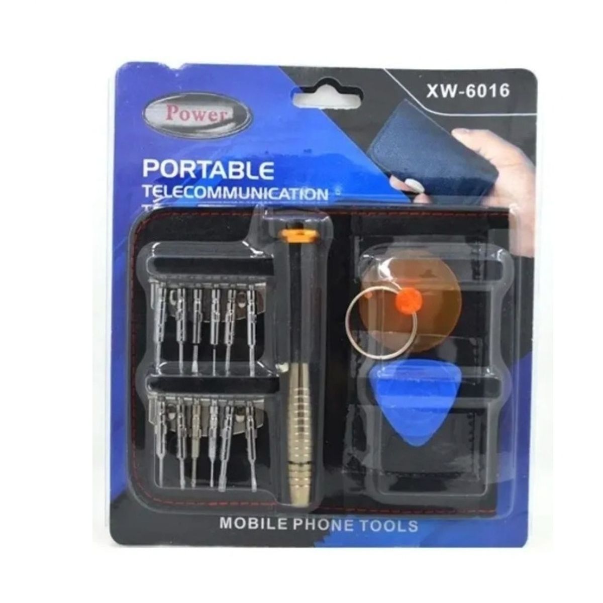 GENERICO - Kit 15 Herramientas Destornilladores Precisión Portátil