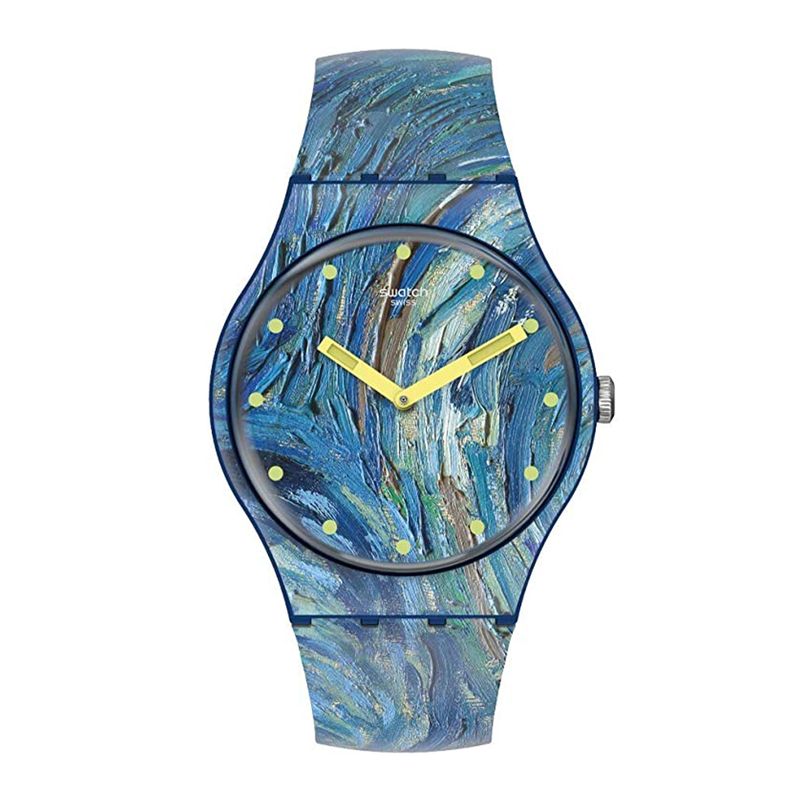 SWATCH - Reloj Swatch by Vicent Van Gogh Swiss Made Unisex SUOZ335