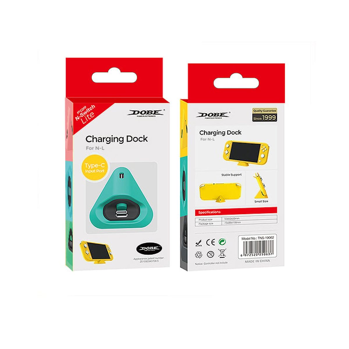 DOBE - BASE DE CARGA PARA NINTENDO SWITCH LITE