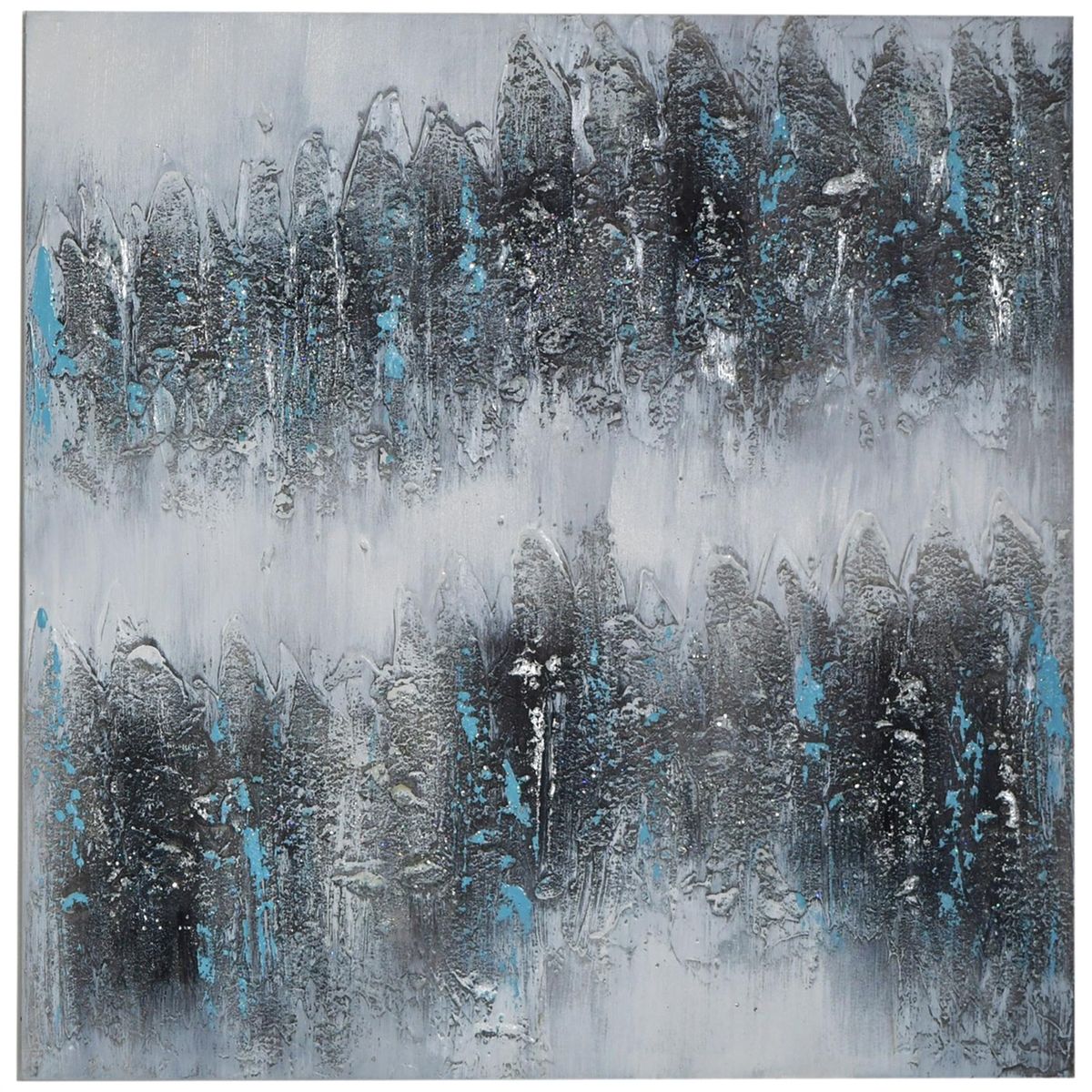 MALLORCA - Cuadro Decorativo Reflejos 80 x 80