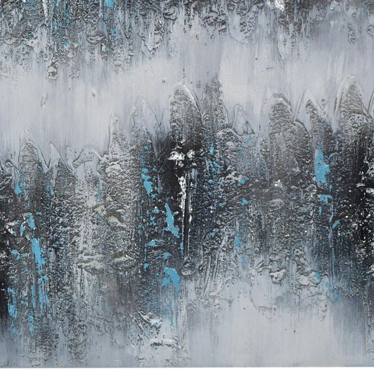 MALLORCA - Cuadro Decorativo Reflejos 80 x 80