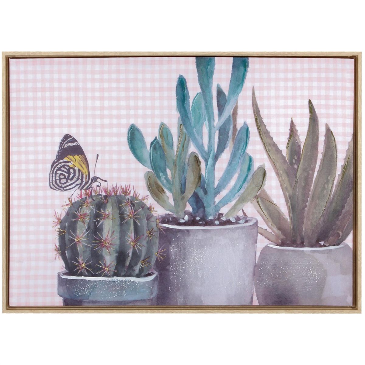 MALLORCA - Cuadro Decorativo Cactus 73 x 53
