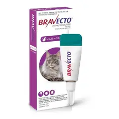 BRAVECTO - Pipeta Gato 6.25-12.5 KG X 1 Unid.