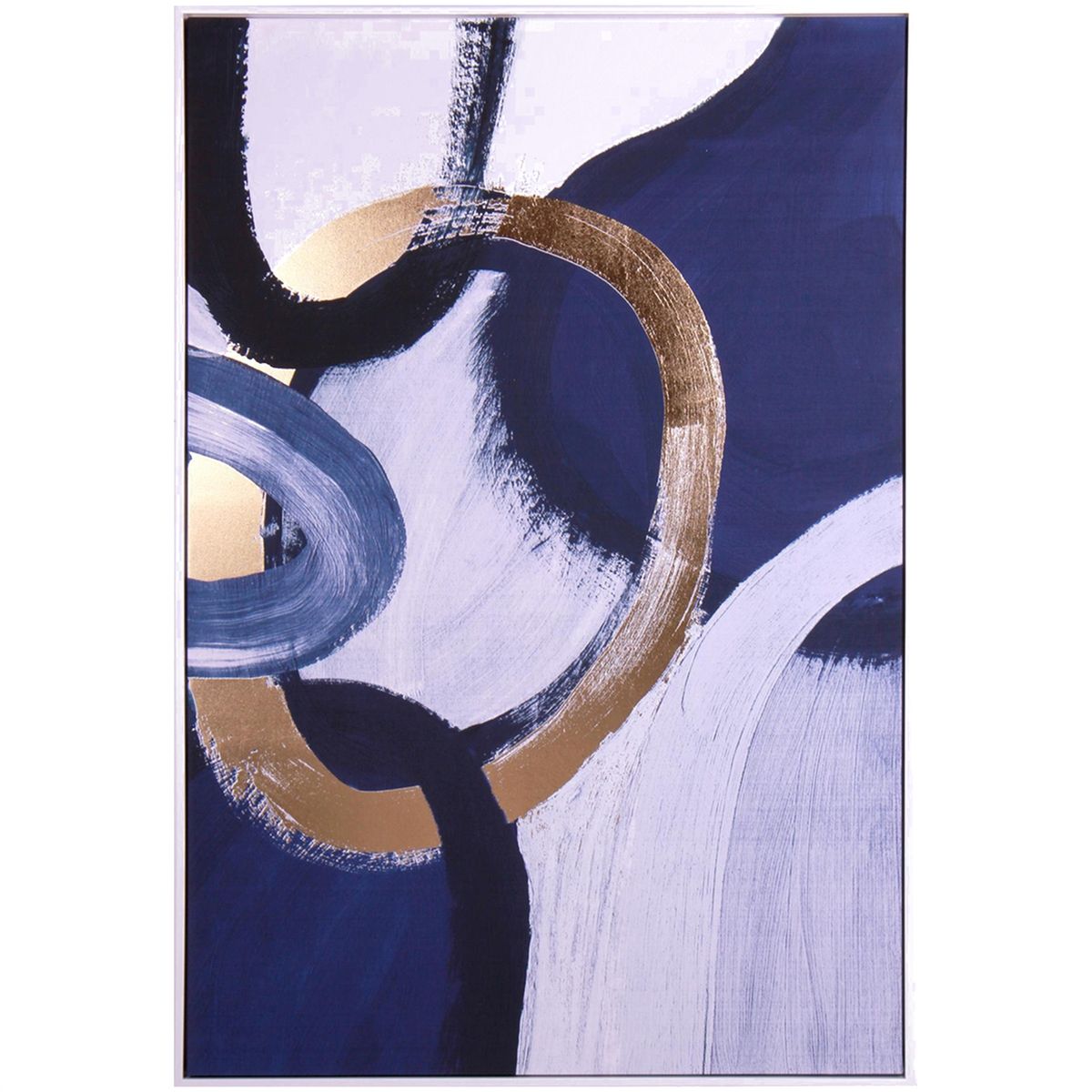 MALLORCA - Cuadro Decorativo Chain Blue 120 x 80