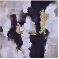 MALLORCA - Cuadro Decorativo Abstracto Gold 80 x 80