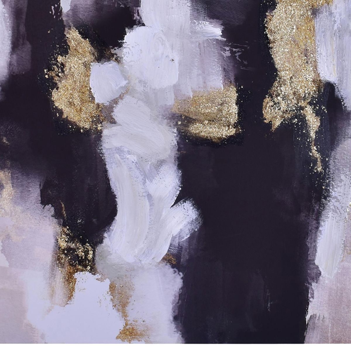 MALLORCA - Cuadro Decorativo Abstracto Gold 80 x 80