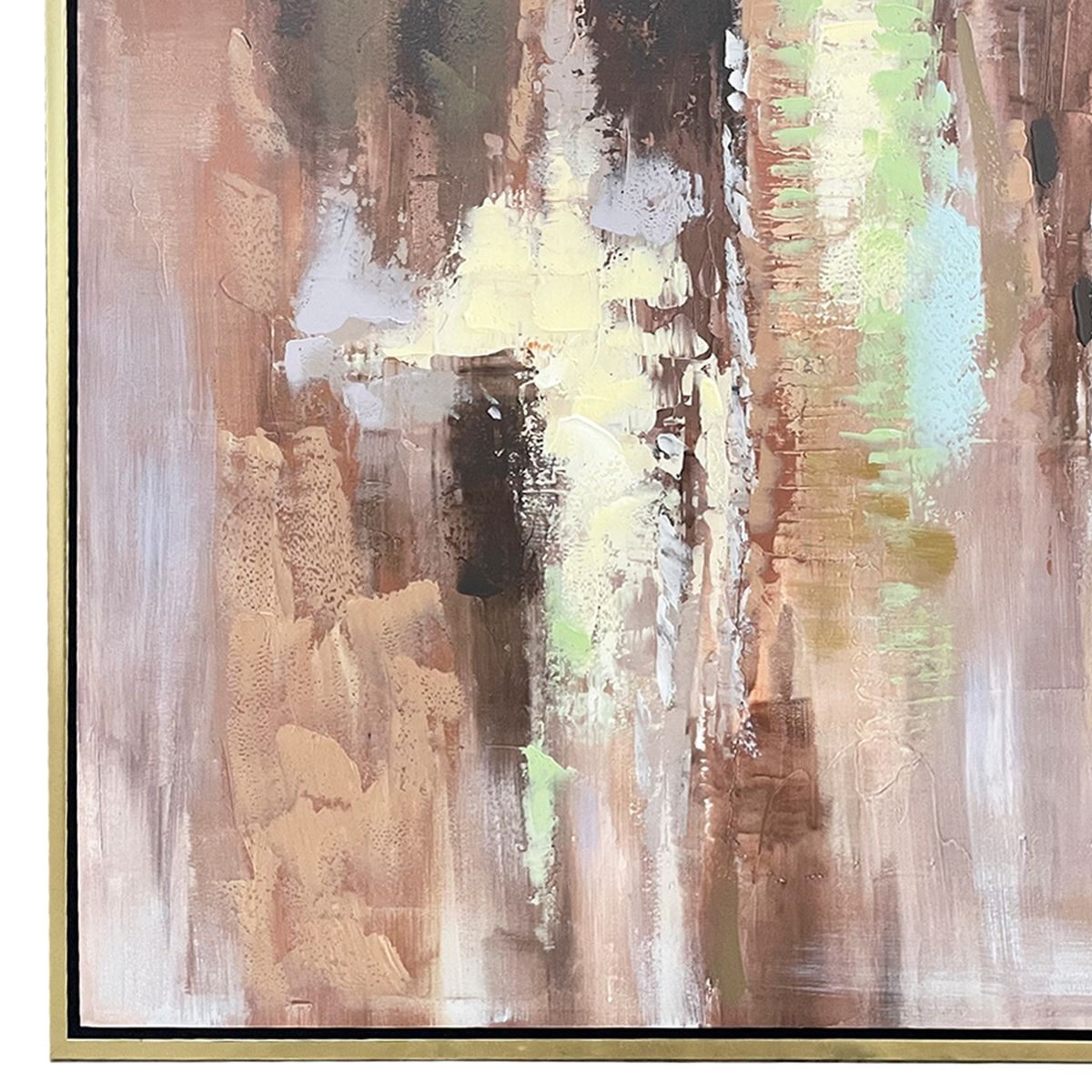 MALLORCA - Cuadro Decorativo Abstracto Terra 105 x 105