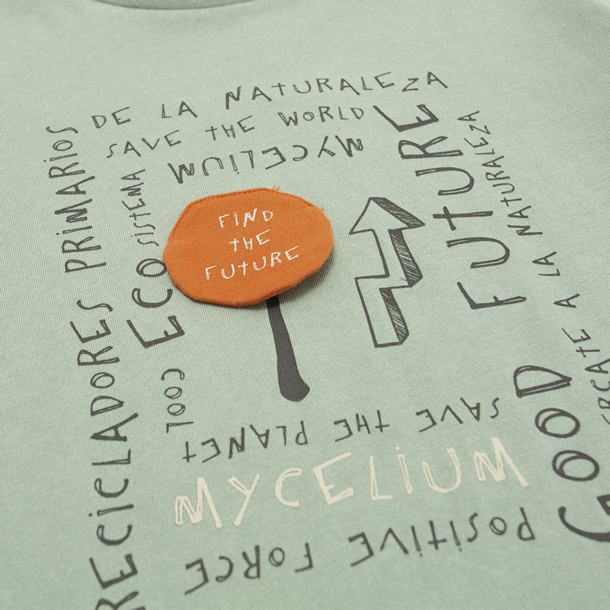 PILLIN - Polera M/L Niño Verde Pillin PILLIN