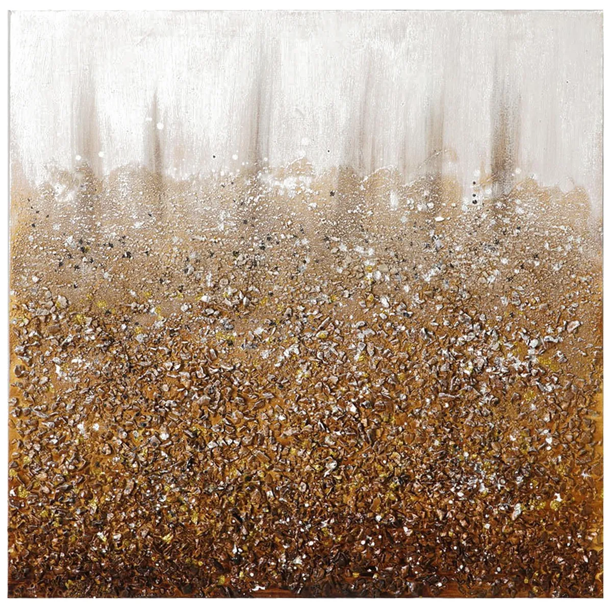 MALLORCA - Cuadro Decorativo Liguria Gold 60 x 60