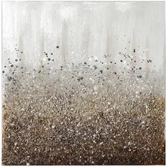 MALLORCA - Cuadro Decorativo Liguria Grafito 60 x 60