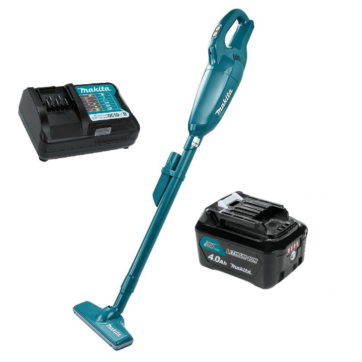 MAKITA - Aspiradora Inalámbrica Portátil 12 Volts Makita CL108FD (4 Ah)