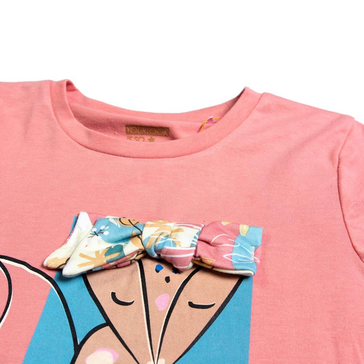 PILLIN - Polera Manga Larga Niña Palo Rosa Pillin PILLIN