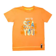 PILLIN - Polera Niño Naranja