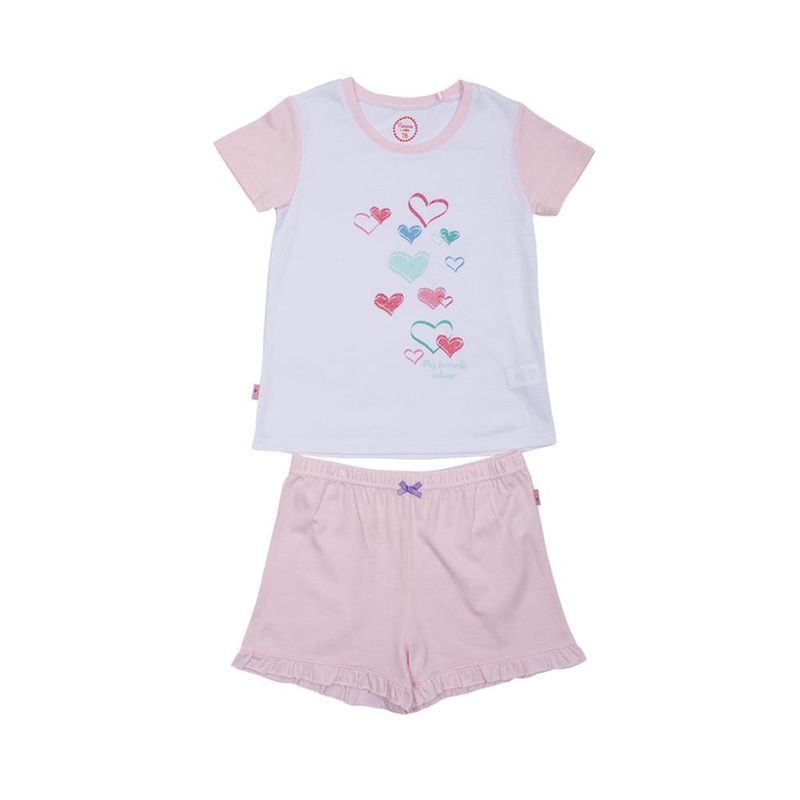 PILLIN - Pijama Niña Rosado Pillín - Rosa