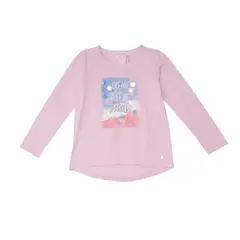 PILLIN - Polera Manga Larga Niña Lila