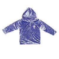 Poleron Bebe Algodón Invierno Niña Morado