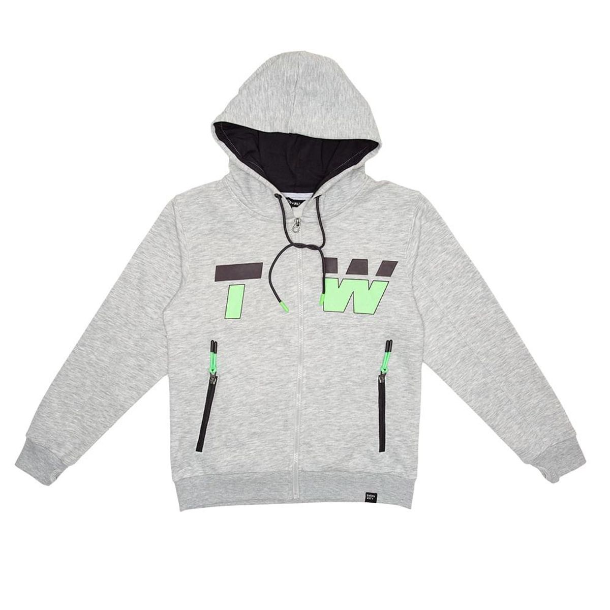 PILLIN - Polerón Niño Gris Pillin PILLIN