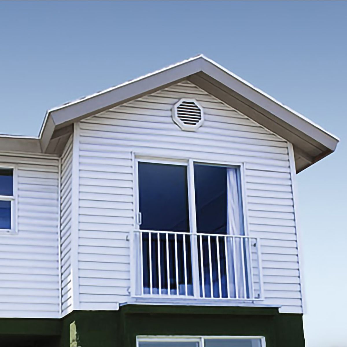 DVP - Celosía Pvc Octagonal Cumbrera Exterior 18'' Blanca Dvp