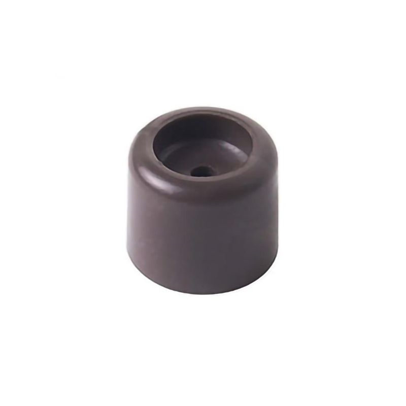 DVP - Tope de Puerta PVC Redondo 30mm Caf+AOk- 20 Unidades DVP