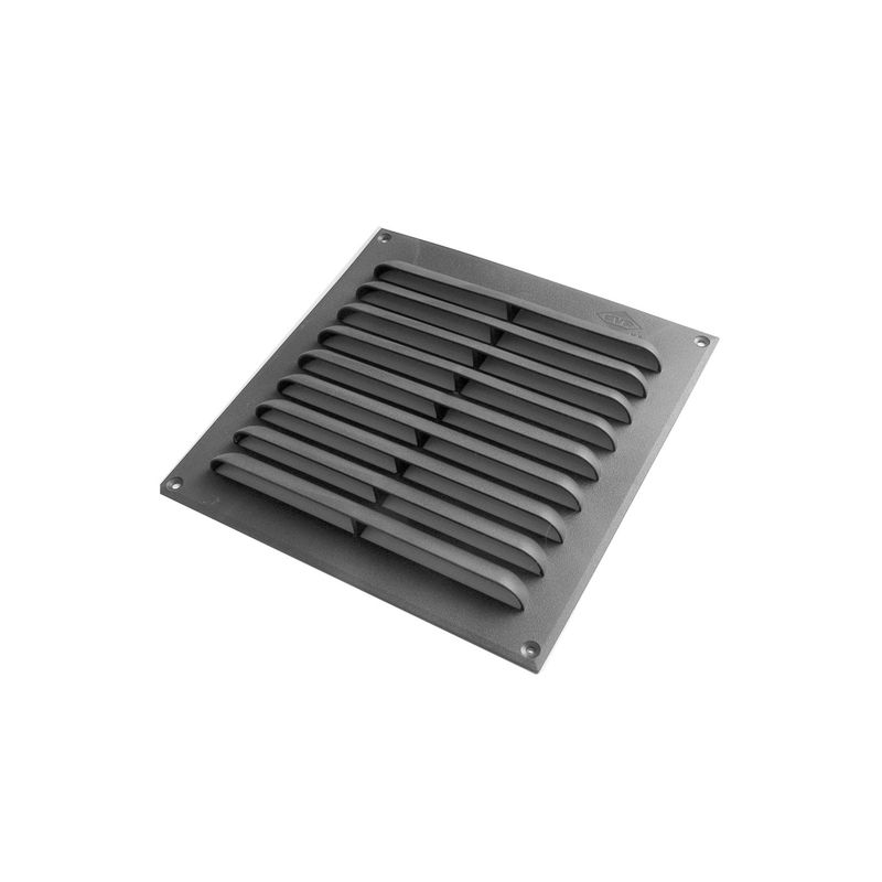 DVP - Celosía Ventilación PVC Plana 20x20 cm Almendra 10un DVP
