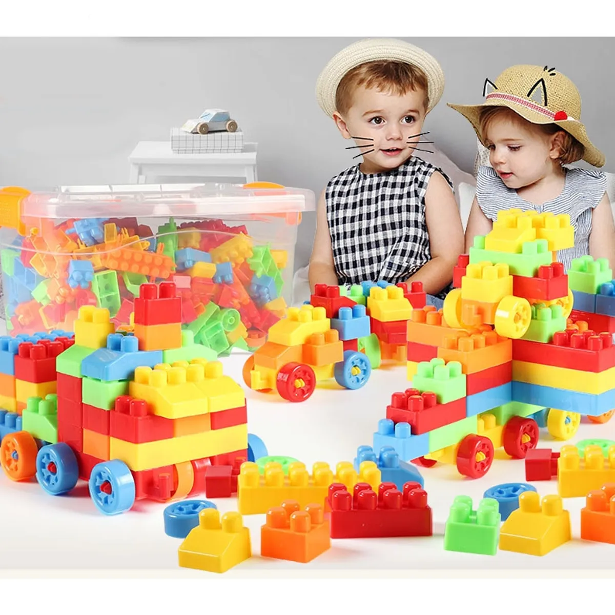 GENERICO - Bloques Tipo Lego Bloques De Construcción Para Niños