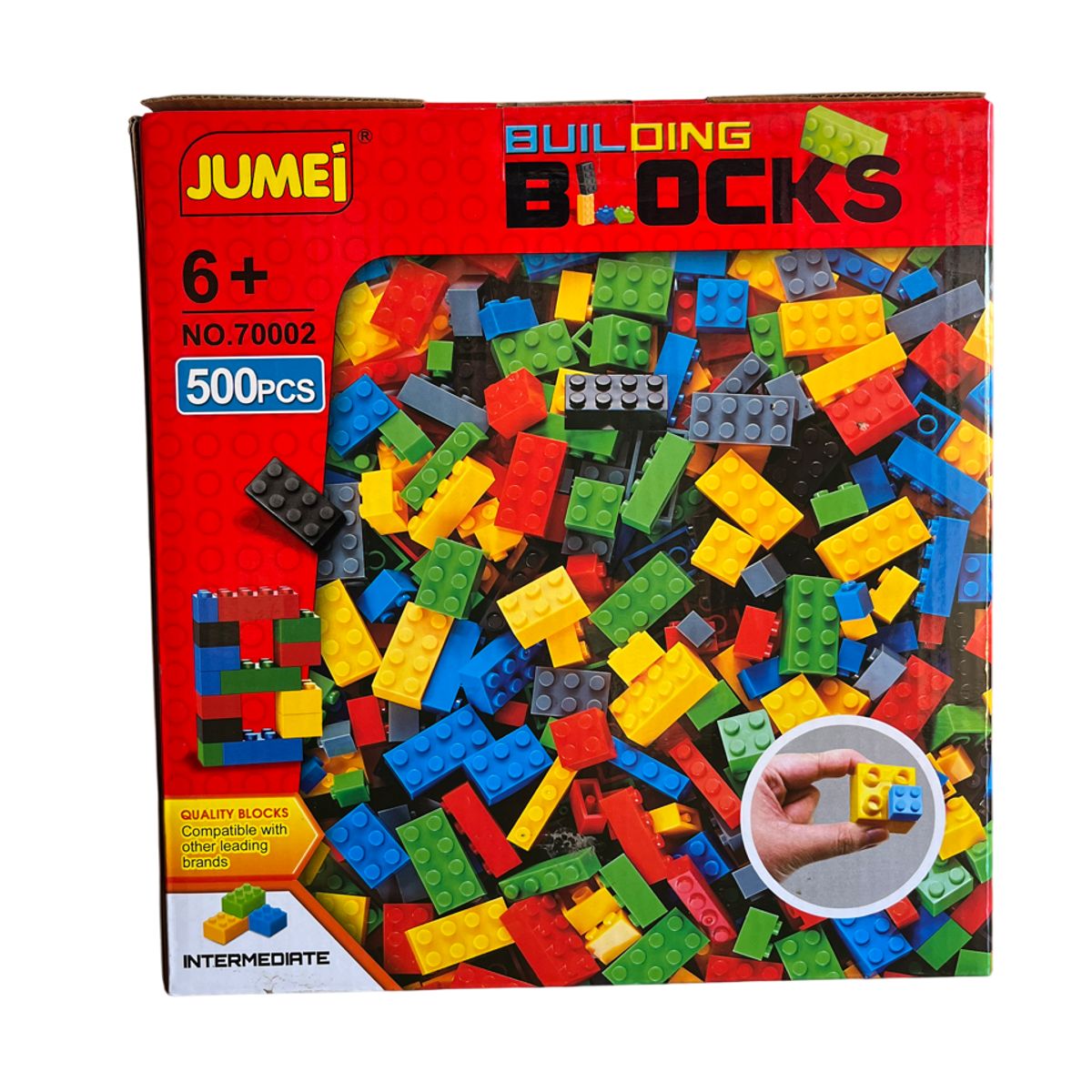GENERICO - Bloques Tipo Leg 500 Piezas De Construcción