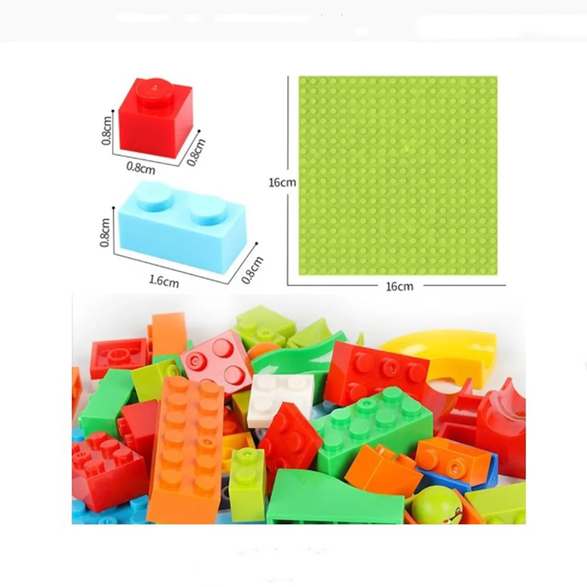 GENERICO - Juego De Construcción Bloques De Construcción 165 Piezas