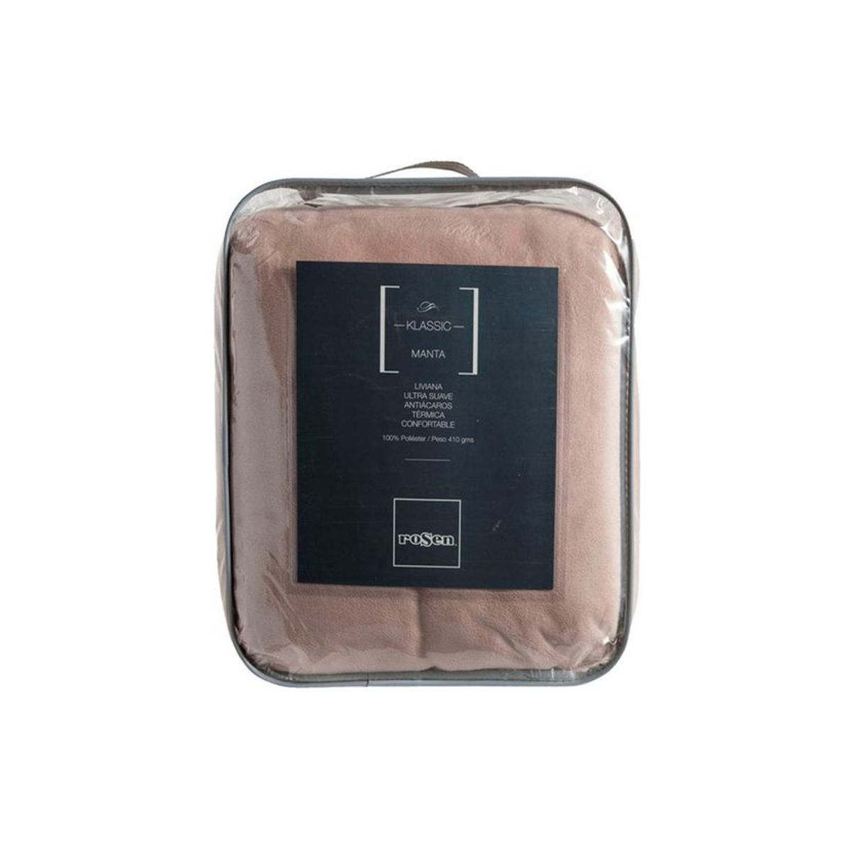 ROSEN - Frazada Rosen 410 gramos Bicolor Beige King