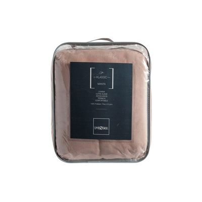 Imagen 2 del producto Frazada 410 gramos Bicolor Beige King