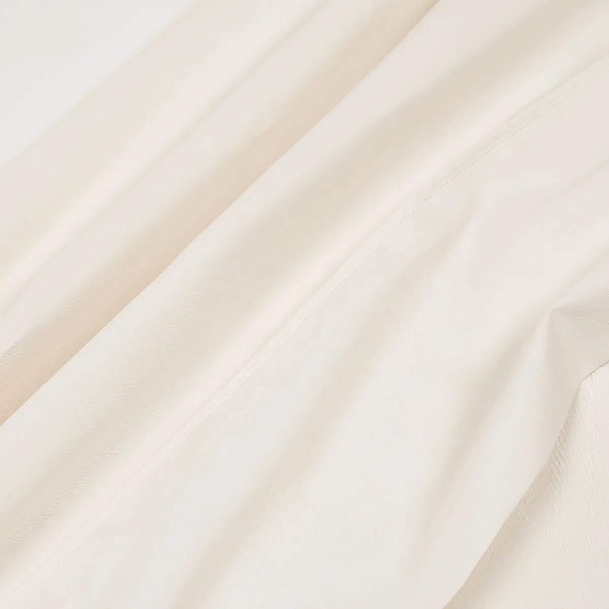 ROSEN - Sábana Rosen 300 Hilos Algodón Lisa Ivory 1 Plaza