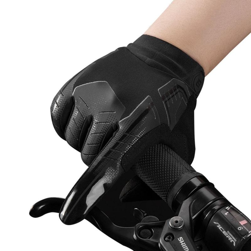 ROCKBROS - Guantes Para Ciclismo  Bicicleta Rockbros S208BK Touch