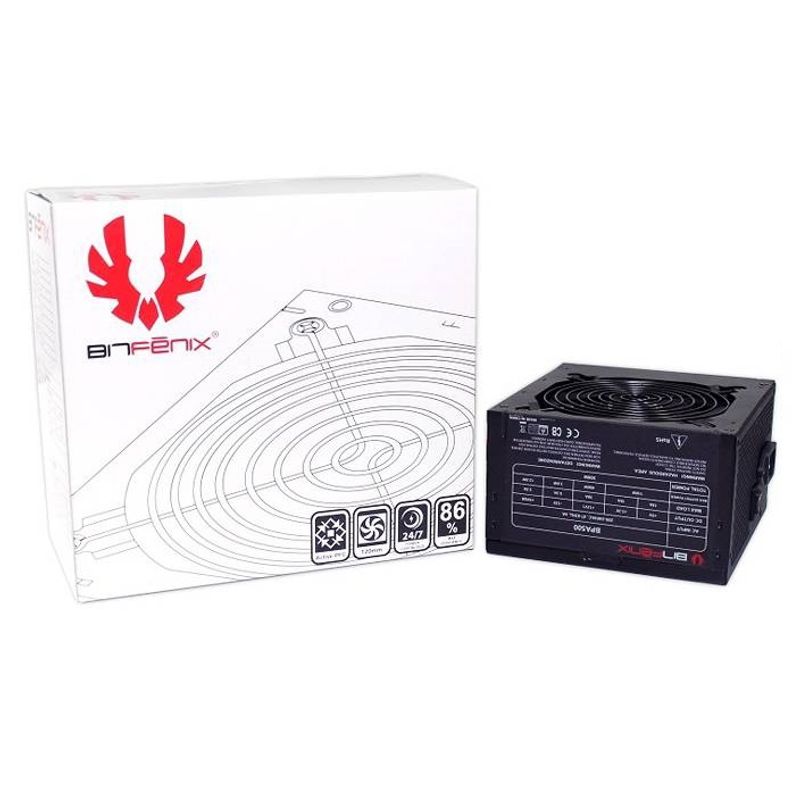BITFENIX - Fuente de Poder 600W BitFenix BPA 80 plus White