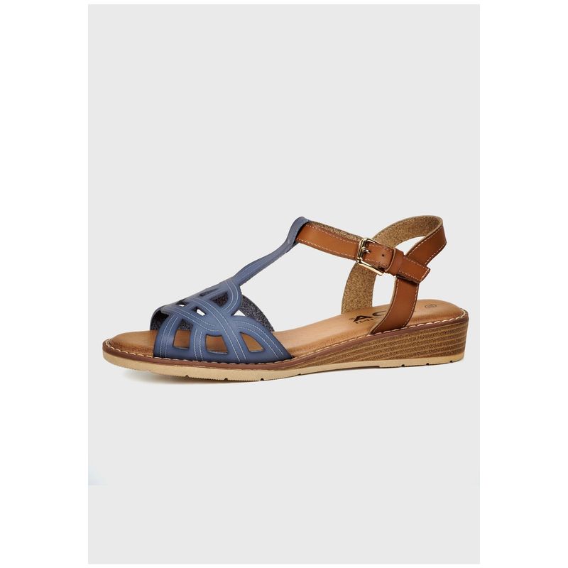 EDA MANZINI - Sandalia Selina Azul EDA MANZINI