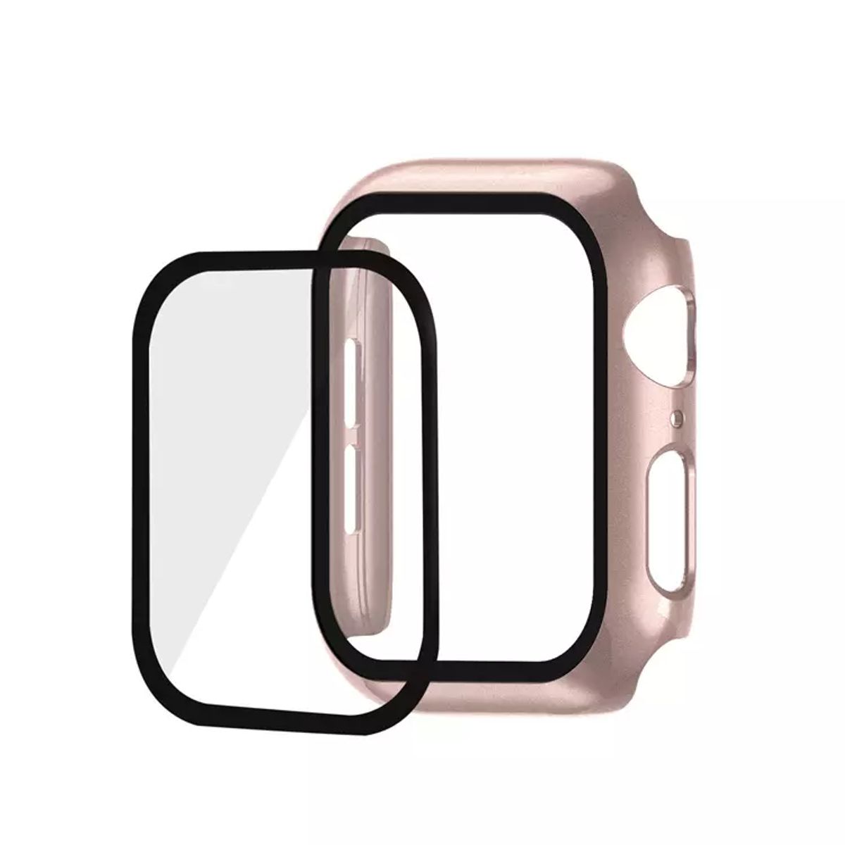 GENERICO - Protector Carcasa Con Vidrio Para Apple Watch Se 4 5 6 7.
