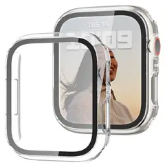 GENERICO - Protector Carcasa Con Vidrio Para Apple Watch Se 4 5 6 7.