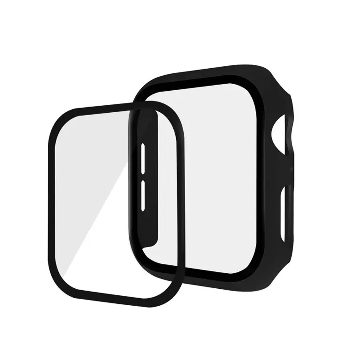 GENERICO - Protector Carcasa Con Vidrio Para Apple Watch Se 4 5 6 7.