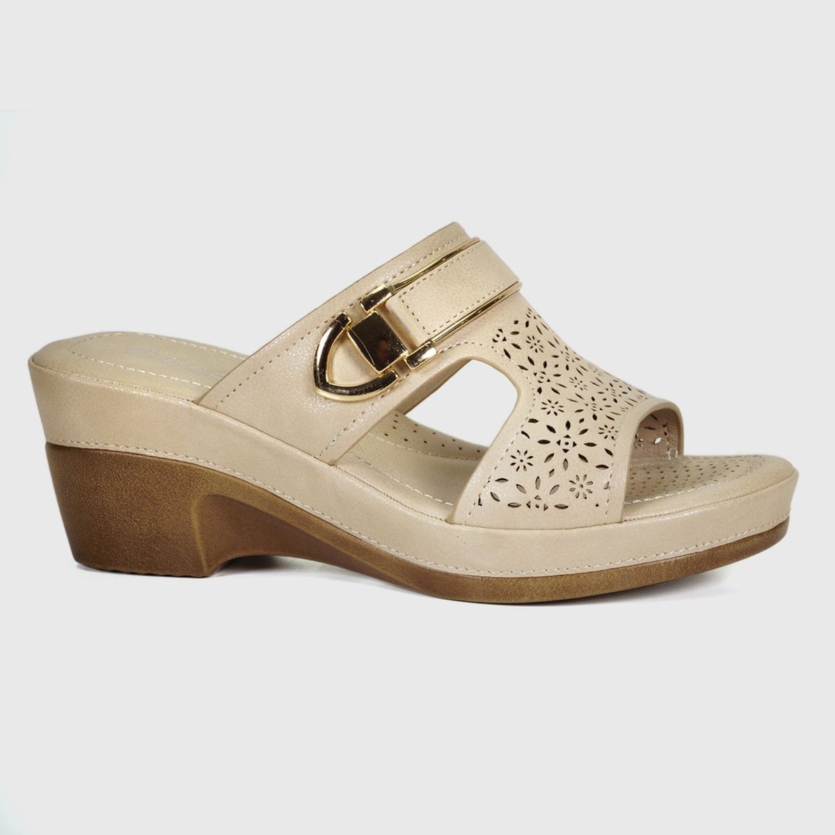 BEGOÑA - Sandalia Kristen Crema BEGOÑA