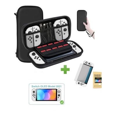 Imagen 2 del producto Estuche transportable Lamina Mica Nintendo Switch Oled