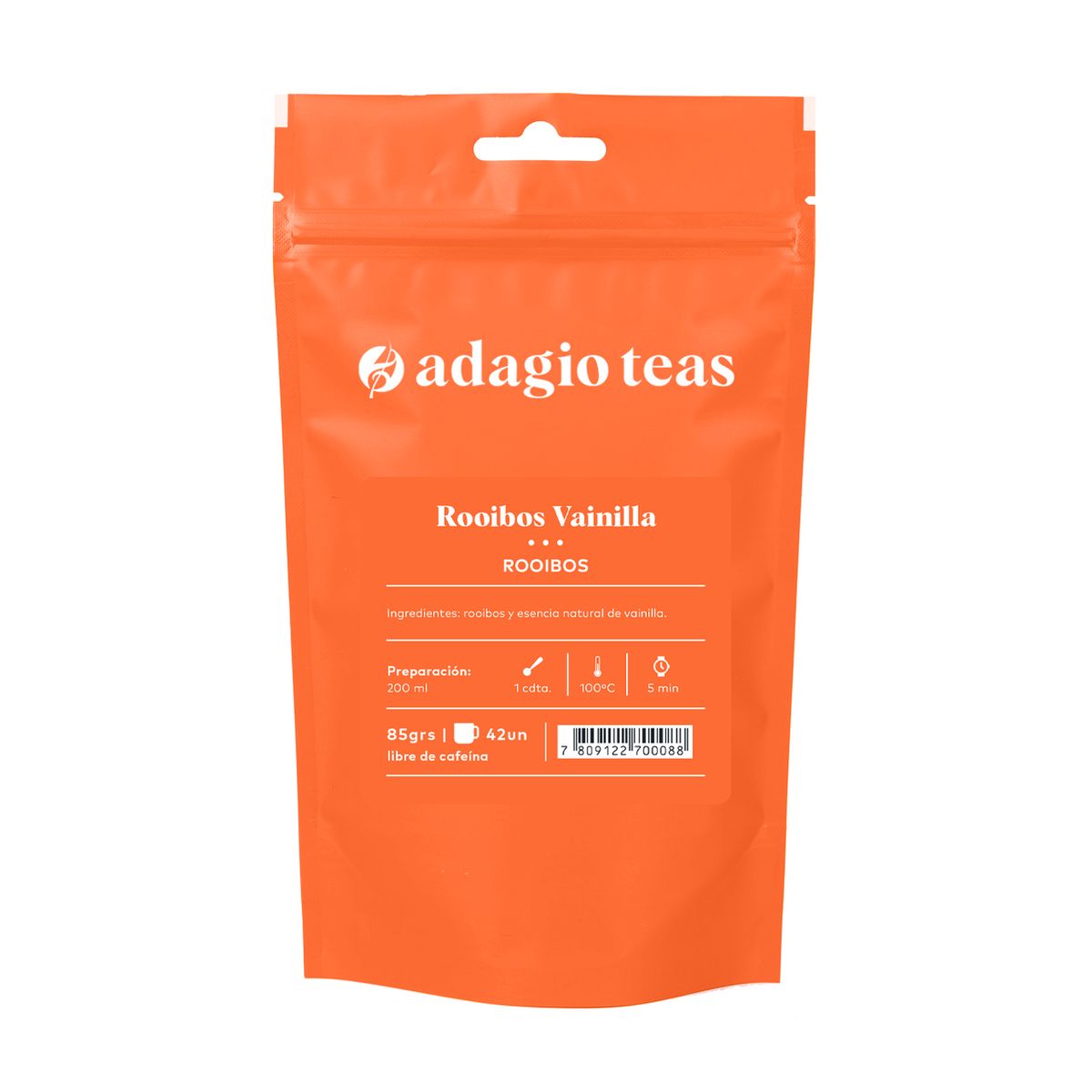ADAGIO TEAS - Adagio Teas Té Rooibos Vainilla 85 Grs