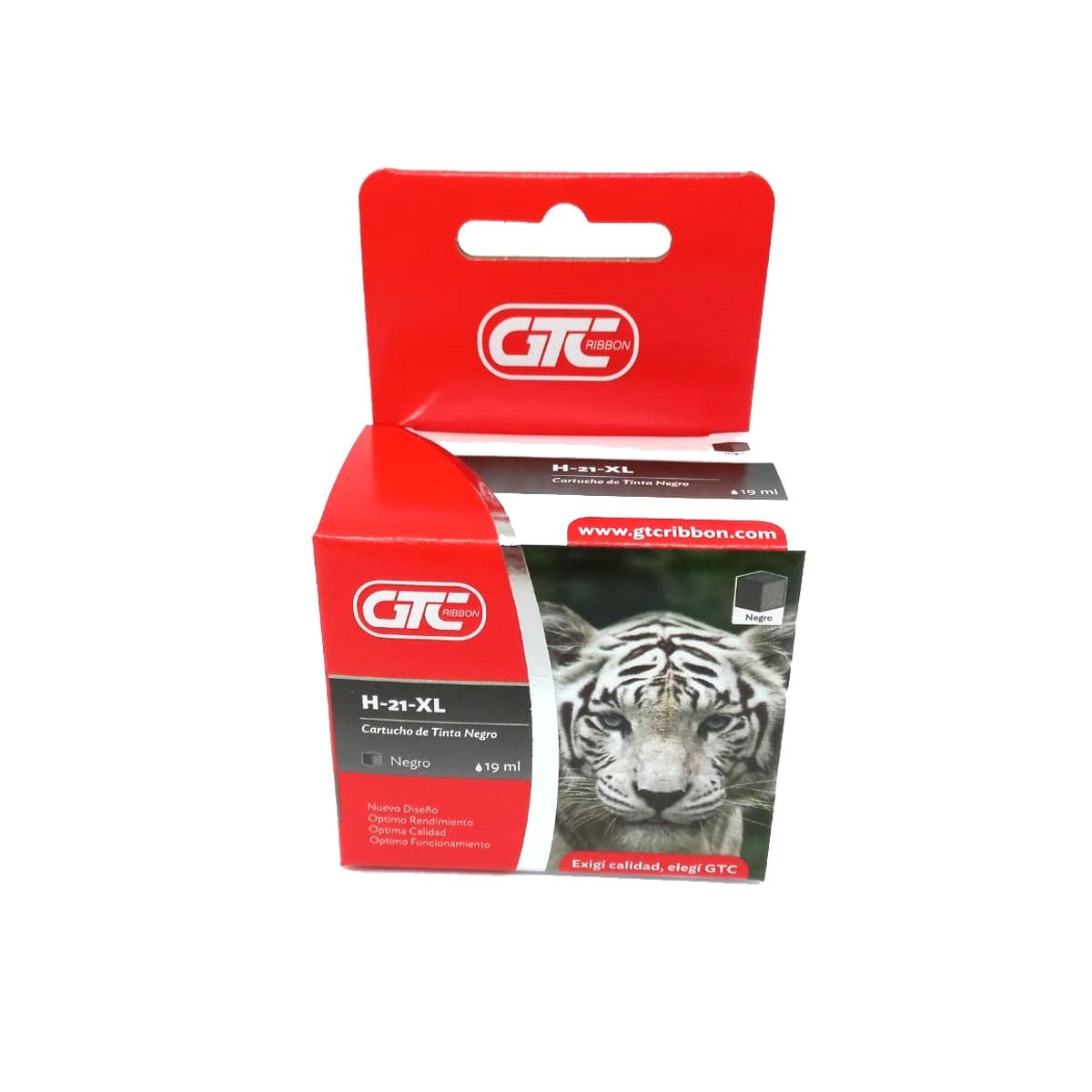 GTC - Tinta compatible con HP 21 XL Negro para 300 Copias HP21