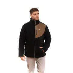 FALCONE - Chaqueta Chiporro Lumber Negro Hombre