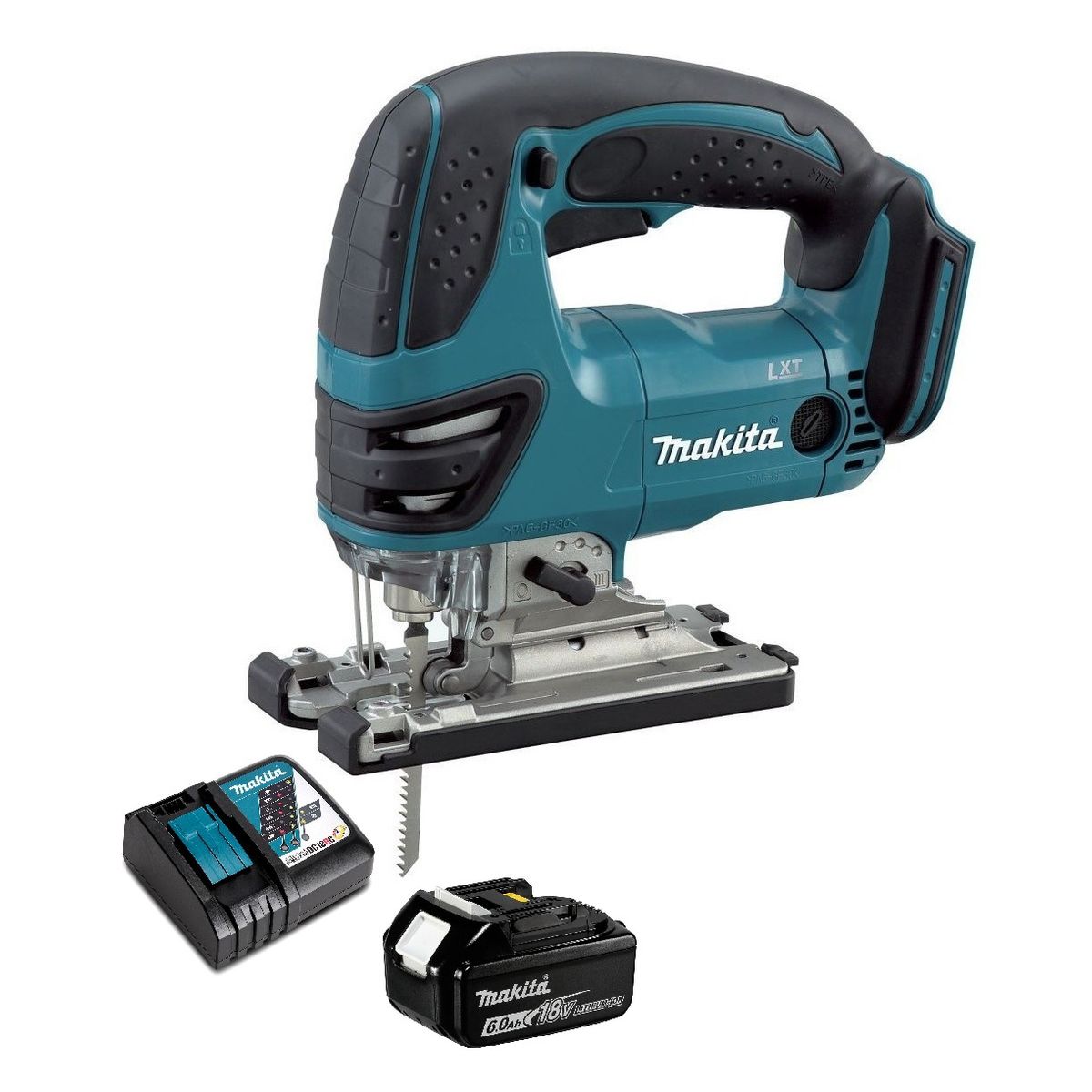 MAKITA - Sierra Caladora 18v Inalámbrica Makita Djv180 6 Ah